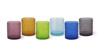 Excelsa Aurora set met 6 multifunctionele glazen, glas