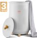 VEVOR Chauffe-serviettes chauffant 20L avec lumière LED, grand chauffe-couvertures pour salle de bain, arrêt automatique et réglage de la température 20/40/60/90 minutes, pour spa, maison, comptoir, sol, gris
