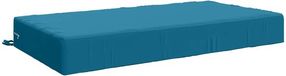 vidaXL Zitkussen SOEST 100% Polyester Lichtblauw 120 x 80 x 15 cm