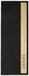 SIGEL GM220 Drankkaart - bamboe - 1 stuk - geleverd met 2 transparante hoezen 4-voudig voor 8 vellen - elastische koordbinding - 1/2 A4 - donkergrijs/beige