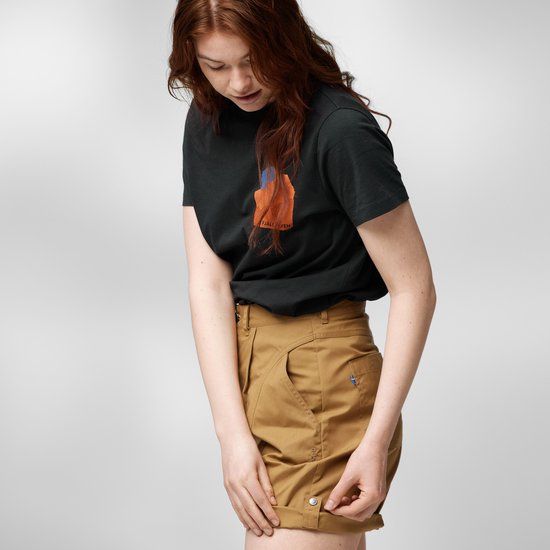 Fjällräven Vardag Shorts Dames - Buckwheat brown - EU 36 - 2023