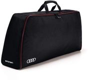 Audi 4KE071073 opbergtas kofferbak tas ringen logo e-tron kabeltas, zwart