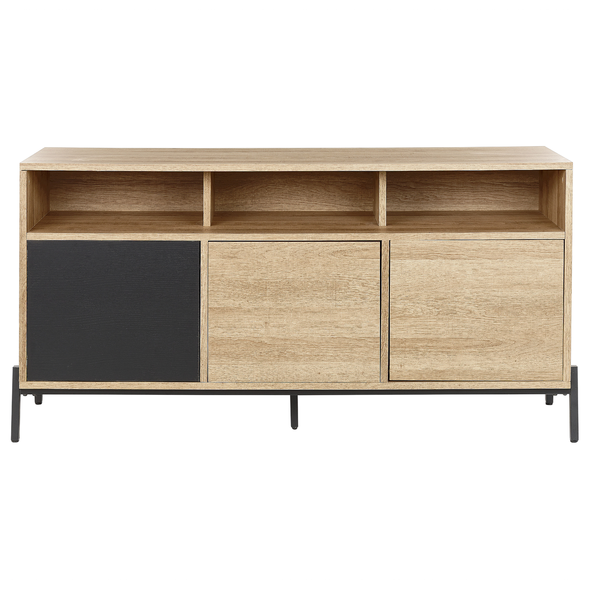 Beliani MOINES - Console Table - Light Wood - MDF