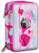 SJ GANG STYLE JAM GANG etui, etui, veelkleurig, etui voor kantoorbenodigdheden, etui met pennen, balpennen en meer, 3 compartimenten, meisjes en jongens, school - basisschool, roze