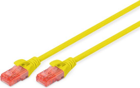 Digitus DK-1612-020/Y RJ45 Netwerkkabel Cat 6 U/UTP 2m Geel