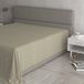 MAX COLOR Hoeslaken, 100% katoen, eenkleurig, taupe, tweepersoonsbed Maxi 270 x 300 cm