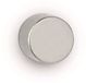 MAUL Magneet rond 4 stuks 5,3 kg staal metaal Neodymium magnetisch Ø 1.2 x 1 cm zilver