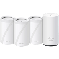 TP-Link Deco BE65 WiFi 7 Mesh 3-Pack + Deco BE25 Outdoor