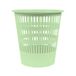 DONAU D307-06 Papiermand, 12 liter, groene pastelkleur, kunststof, voor kantoor, keuken, stabiel, ecologisch PP-product, scheurvast, 1 stuk