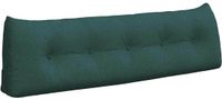 vidaXL Rugkussen Donkergroen 160 x 24 x 50 cm Stof