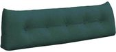 vidaXL Rugkussen Donkergroen 160 x 24 x 50 cm Stof