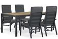 Lifestyle Garden Furniture Lifestyle Lifestyle Marseille/Valence 180 cm dining tuinset 5-delig