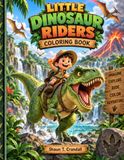 Little Dino Riders Coloring Book