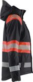 Blåkläder Blaklader 4470-1977 Dames Winterjas High Vis - Zwart/High Vis Rood - XL
