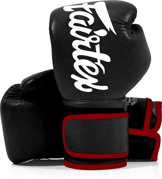 Fairtex BGV14 Microfiber Bokshandschoenen - Zwart - 14 oz