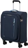 American Tourister Cloudrider handbagage 55 cm uitbreidbaar TSA slot sky navy