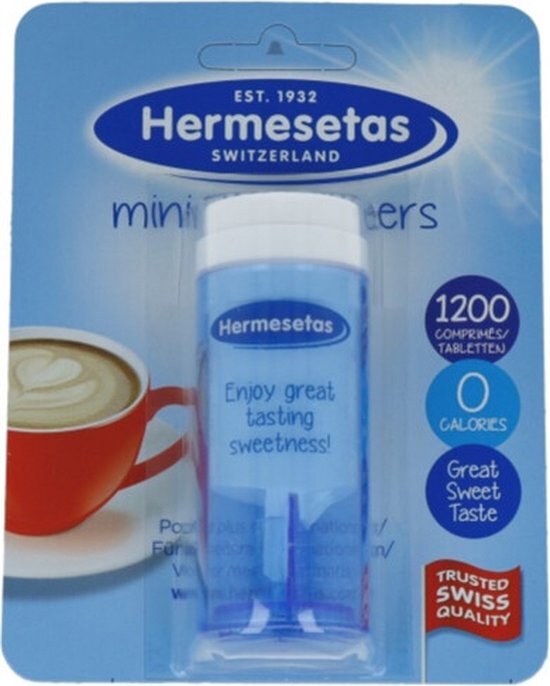 Hermesetas Tabletten Automaat 1200st