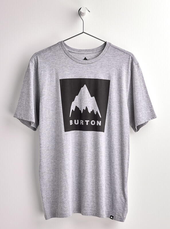 Burton Classic Mountain High SS Shirt Men, grijs XS 2022 T-shirts