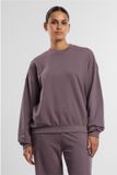 Urban Classics - Oversized Light Terry Crewneck sweater/trui - S - Paars