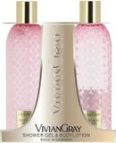 Vivian Gray Gemstone Pink set douchegel/bodylotion 2x300ml