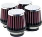 K&N RC-2324 Universele chroomfilter voor motorfiets