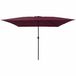 VidaXL Terras Parasol Zwart, Rood 2950 mm x 2450 mm