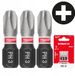 Milwaukee Shockwave PH3 Embout d'impact 25mm - 3 pièces