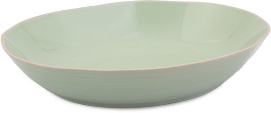 Jamie Oliver Big Love Serveerkom, Keramiek, Groen, 39 x 32 x 7 cm