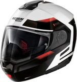 Nolan N90-3 Reflector 37 Metal Wit Systeemhelm - Helm