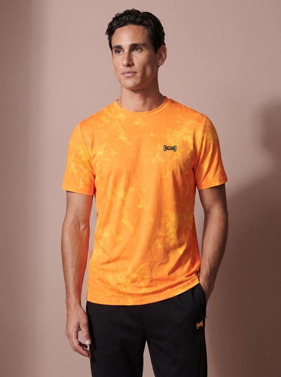 Sjeng Sport NEXUS Sportshirt Mannen - Tennis Shirt Mannen - Black - Maat: XXL