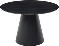 Vente-unique Ronde eettafel ANTALIZA - Zwart