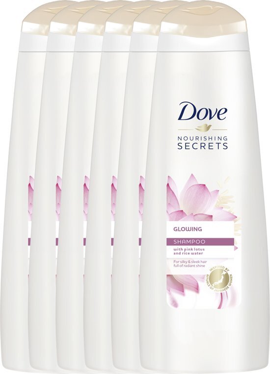 Dove Nourishing Secrets Glowing - 6 x 250 ml - Shampoo - Voordeelverpakking