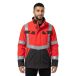 Mascot Safe Light Manteau d'hiver 15935-126 - hi-vis rouge/gris foncé - 2XL
