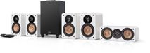 Teufel ULTIMA 20 CONCEPT Surround 5.1 Systeem - Home cinema set met Subwoofer en geïntegreerde AV-ontvanger - Bluetooth aptX, HDMI ARC CEC, USB-C - wit