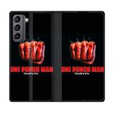 Beschermhoes Voss Beschermhoes voor Samsung Galaxy S21 Plus, leer, motief: Manga One Punch Man