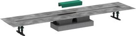 Hansgrohe uBox universal - Complete set voor vlakke installatie 120 cm voor douchegoten, rvs 56021180
