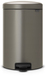 Brabantia NewIcon Prullenbak - 20 liter - Platinum