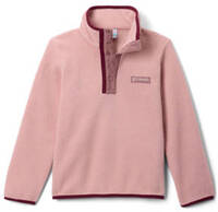Columbia Helvetia™ II Snap Fleece - Eraser Pink / Fig - Unisex - 2025