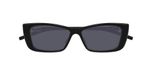 Gucci GG1681S Lunettes de soleil œil de chat Femme Noir Gris 53mm