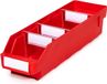 Mauer Magazijnbak 4012 Rood - 2 stuks - 40x12x9,5cm