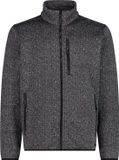 CMP Fleece met volledige rits - Heren - Grijs - Maat M - Polyester - Lente/Zomer 2025