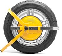 IVOL Wielklem slot - Auto / Aanhanger beveiliging - Geel