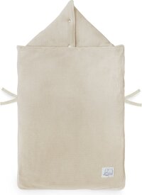 Deryan Voetenzak voor Kinderwagen - Nougat - Cream - 3/5-puntsgordel