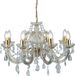 Zitmaxx Wonen Searchlight Marie Therese - Kroonluchter - 8 lichts - Goud