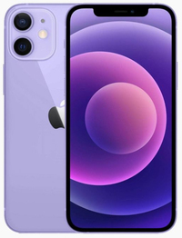 Forza Refurbished Apple iPhone 12 64GB Purple - Licht gebruikt