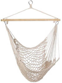 Promis Braziliaanse Hangmat HM150 - Beige - Katoen