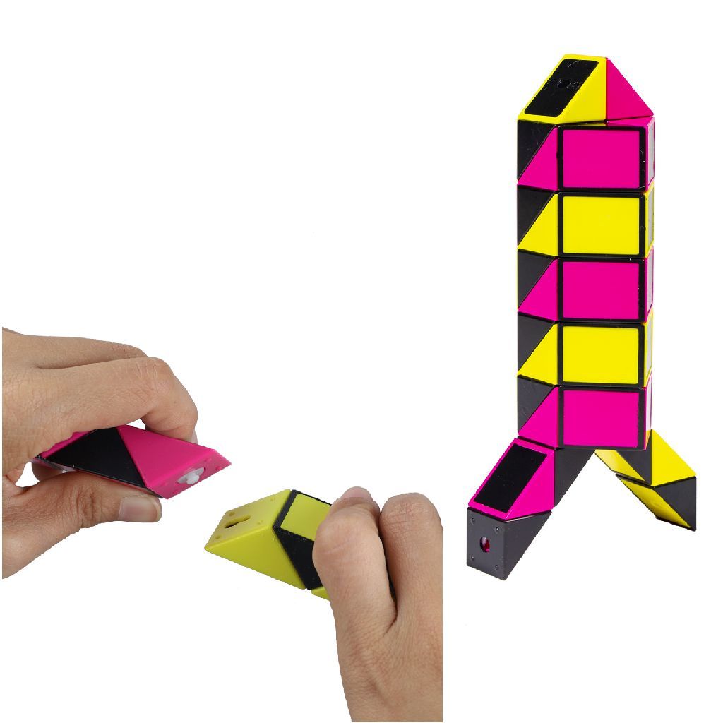Magic Puzzle Clown Connectable 2x12 - Multicolour - 5+ Years