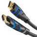 KabelDirekt – 8K HDMI-kabel Ultra High Speed – 1m