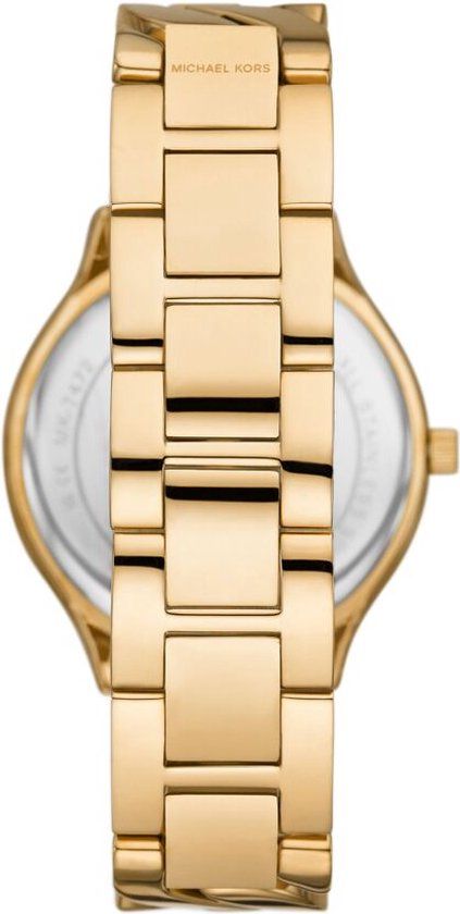 Michael Kors MK7472 Slim Runway Horloge - Dames - Goudkleurig