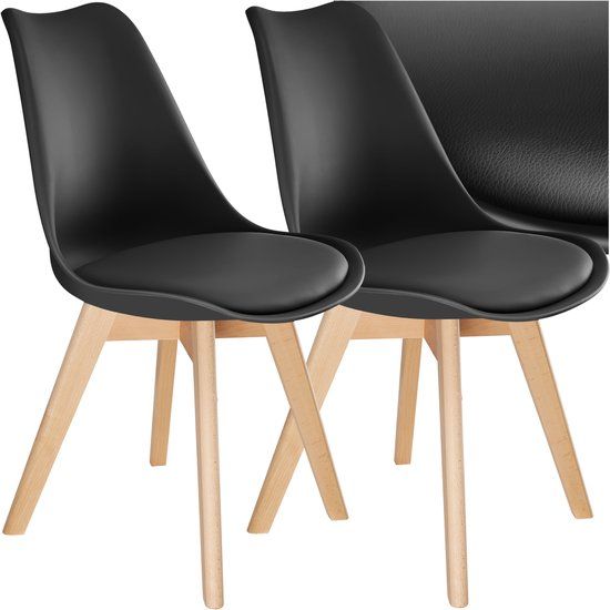 Tectake Eetkamerstoel Frederikke - Set van 2